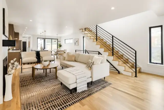 Guest-ready Colorado short term rental living space