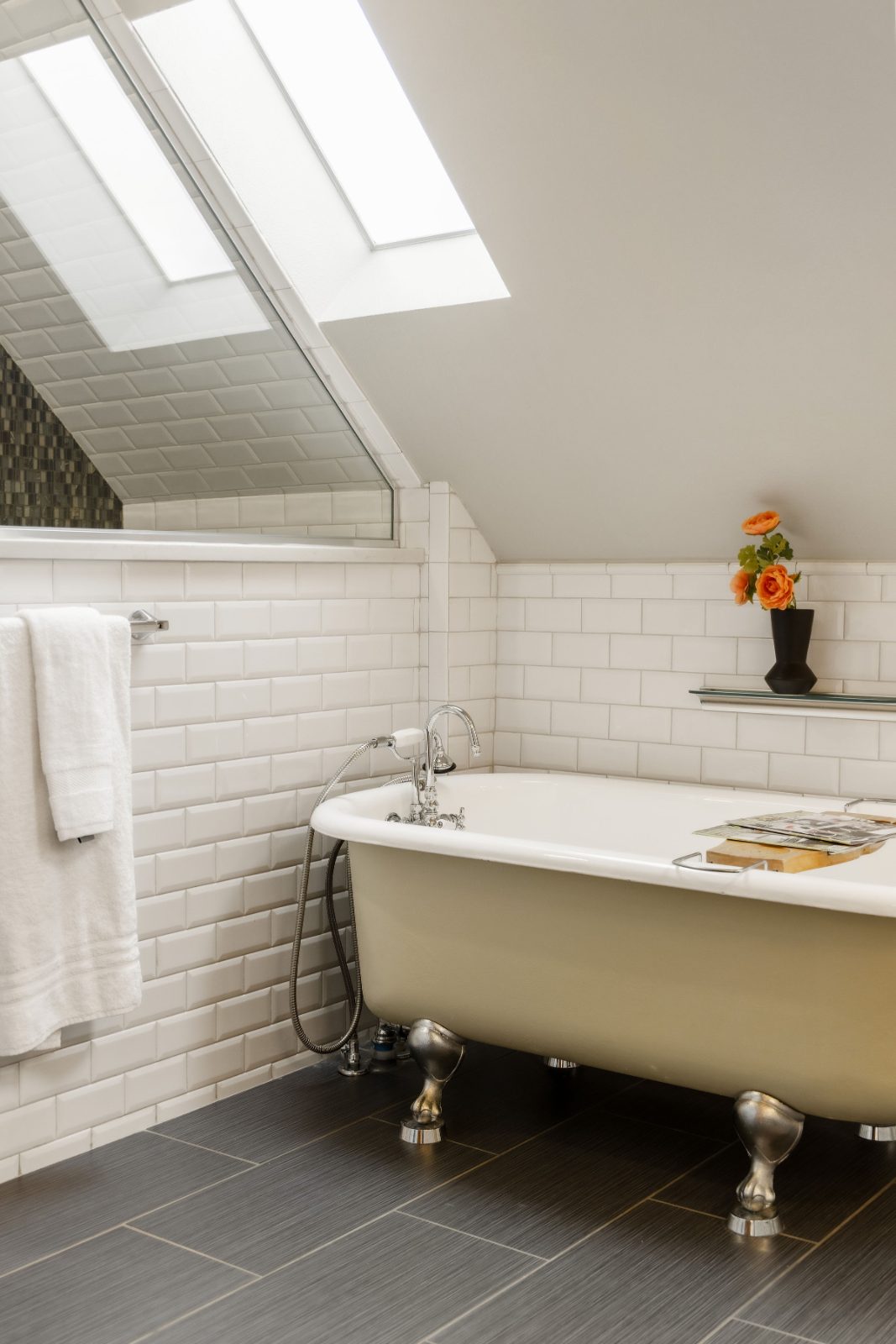 Fresh linens and towels staged in a short term rental